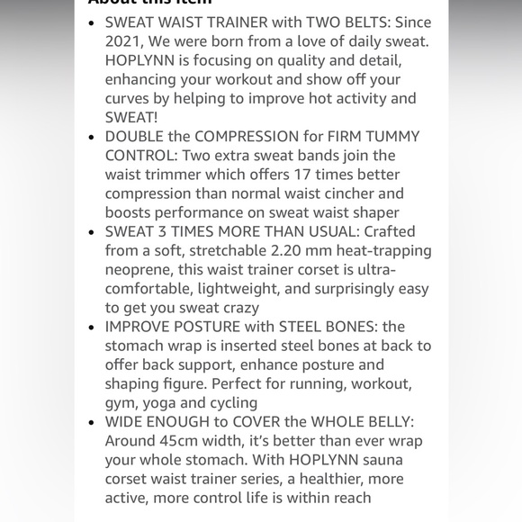 Black Waist Trainer - Picture 5 of 5